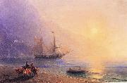Loading Provisions off the Crimean Coast Ivan Aivazovsky